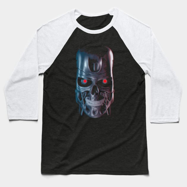 T 800 Baseball T-Shirt by arxitrav